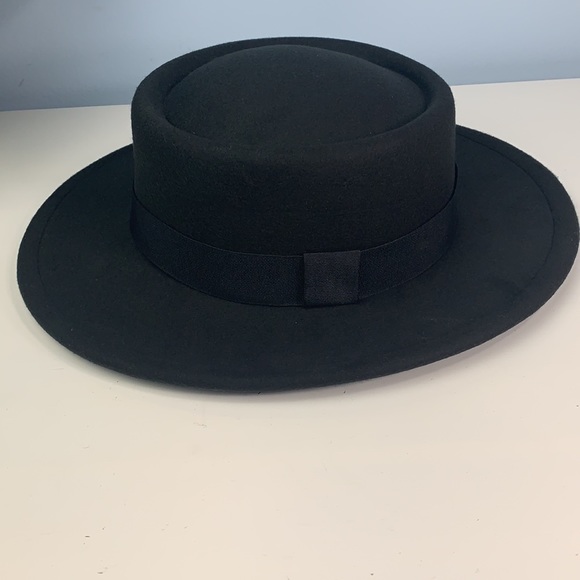 🔥LAST ONE! 🔥 Western Felted Gambler Hat With Hat Band - Picture 7 of 10